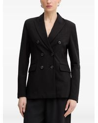 Silvian Heach - Fastise Double-Breasted Peak-Lapels Blazer - Lyst