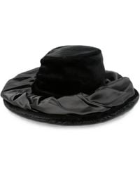 Junya Watanabe - Gathered-Detail Hat - Lyst