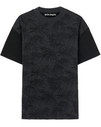 Palm Angels - Palms T-Shirt Mit Logo - Lyst
