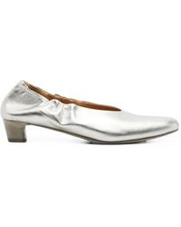 Marsèll - Escarpins En Cuir À Fronces - Lyst