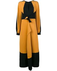 Proenza Schouler Long Sleeve Keyhole Dress - Groen