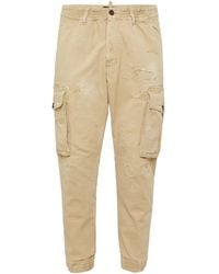 DSquared² - Distressed Tapered Cargo Pants - Lyst
