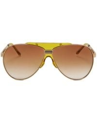 The Attico - Browline Sunglasses - Lyst
