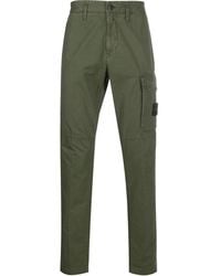 Stone Island Брюки С Накладным Карманом - Зеленый