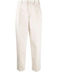 Woolrich - Straight-Leg Cropped Trousers - Lyst