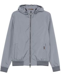 Moorer - Chaqueta Con Capucha Y Cremallera - Lyst