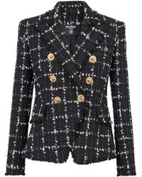Balmain - Doppelreihiger 6-Button Blazer - Lyst