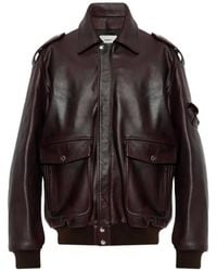 Coperni - Leather Epaulette-Detail Jacket - Lyst