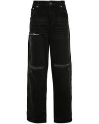 Represent - Halbhohe R3D Destroyer Jeans mit lockerem Schnitt - Lyst