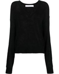 IRO - V-Neck Knitted Sweater - Lyst