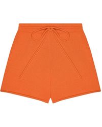 Calle Del Mar - Cashmere Drawstring Shorts - Lyst