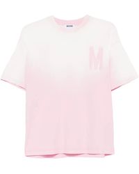 Moschino - Moschino Letter-Print T-Shirt - Lyst