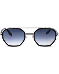 Marc Jacobs - 782/S Geometric Titanium Sunglasses - Lyst