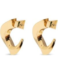 Lanvin - Boucles D'Oreille À Ornements En Cristal - Lyst