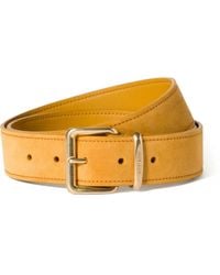 Miu Miu - Suede Belt - Lyst
