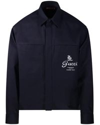 Gucci - Cotton Twill Shirt - Lyst
