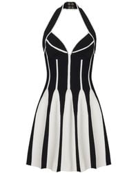 Balmain - ホルターネック ミニドレス - Lyst