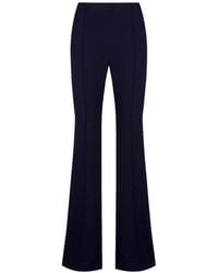Smythe - Pintuck Flared Trousers - Lyst