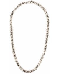 Emanuele Bicocchi - Collier En Chaîne À Détails De Clous - Lyst