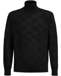 Missoni - シェブロン タートルネック プルオーバー - Lyst