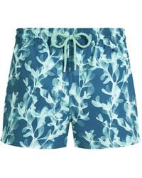 Vilebrequin - X-Ray Seaweed-Print Swim Shorts - Lyst