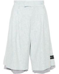 Amiri - Layered Bermuda Shorts - Lyst