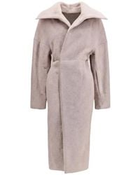 Rick Owens - Dracucollar Belted Coat - Lyst