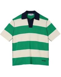Sunnei - Striped Polo Shirt - Lyst