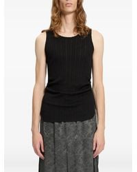 Ann Demeulemeester - Boris Wrinkled Tank Top - Lyst
