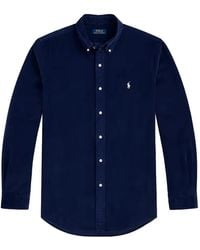 Ralph Lauren - Corduroy Pony-Motif Shirt - Lyst