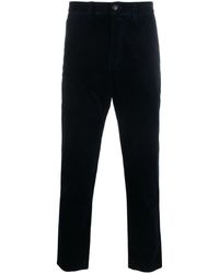 Polo Ralph Lauren - Velvet-effect Tapered-leg Trousers - Lyst