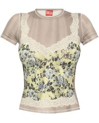 DIESEL - T-Ileni T-Shirt - Lyst