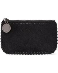 Stella McCartney - Falabella Zipper Cardholder Keychain - Lyst
