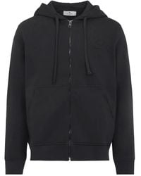 Etro - Hoodie Met Borduurwerk En Rits - Lyst