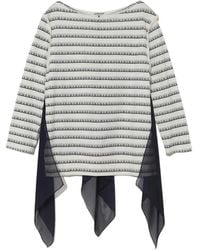 Undercover - Top Con Panel Drapeado - Lyst