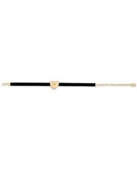 Dolce & Gabbana - Dg Heart Velvet Bracelet - Lyst