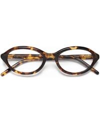 Retrosuperfuture - Numero 145 Oval-Frame Glasses - Lyst