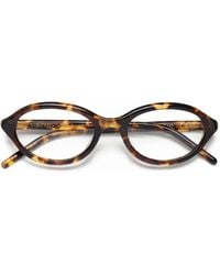 Retrosuperfuture - Numero 145 Brille Mit Ovalem Gestell - Lyst