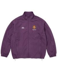 Supreme - X Umbro Zip-Up Cotton Track Jacket - Lyst
