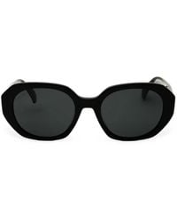 Max Mara Eyewear - Geometric-Frame Sunglasses - Lyst