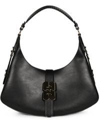 Ganni - Borsa A Spalla Kat Con Applicazione Logo - Lyst