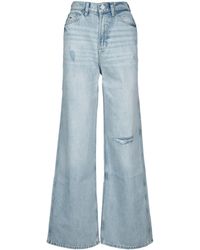Tommy Hilfiger - Jeans A Gamba Ampia Con Effetto Vissuto - Lyst
