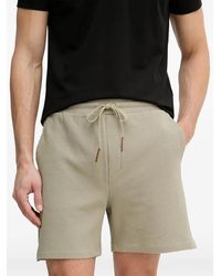 Trussardi - Waffle-Knit Drawstring Shorts - Lyst