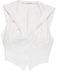Vestiaire d'un Oiseau Libre - フーデッド コルセットベスト - Lyst