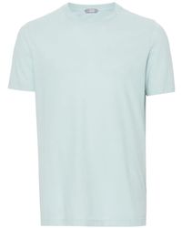 Zanone - Short-Sleeved Cotton T-Shirt - Lyst