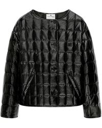 Courreges - Quilted Vinyl Jacket - Lyst