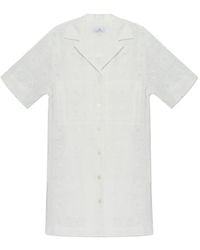 Paul Smith - Button-Up Mini Dress - Lyst