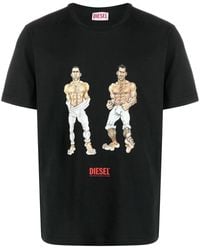 DIESEL - X Tom Of Finland Foundation Pride T-Shirt - Lyst