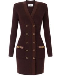 Elisabetta Franchi - Abito Robemanteau - Lyst