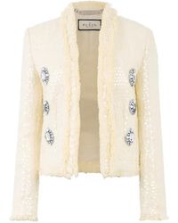 Philipp Plein - Bolero De Tweed Con Lentejuelas - Lyst